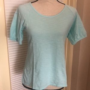 St John’s Bay Quality Apperel green summer woman small top, good condition